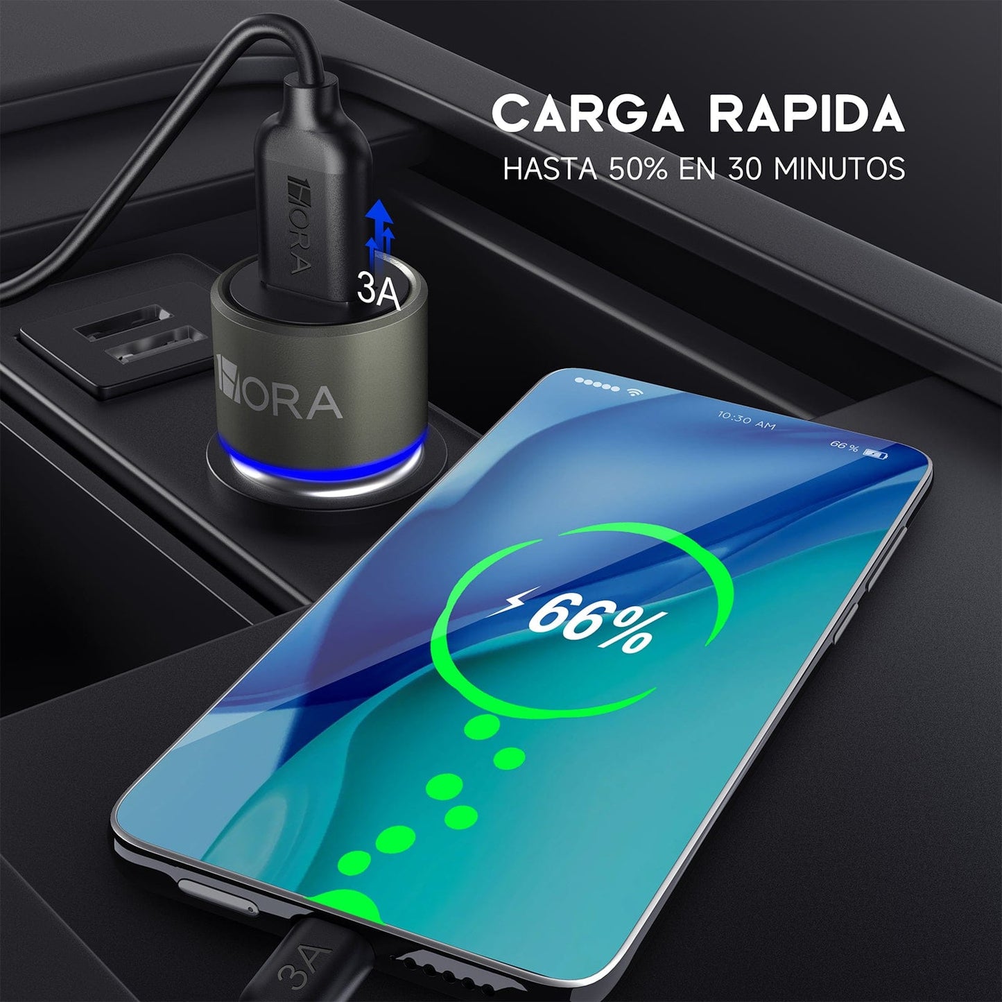 Auto Charger GAR116 with Fast Charging