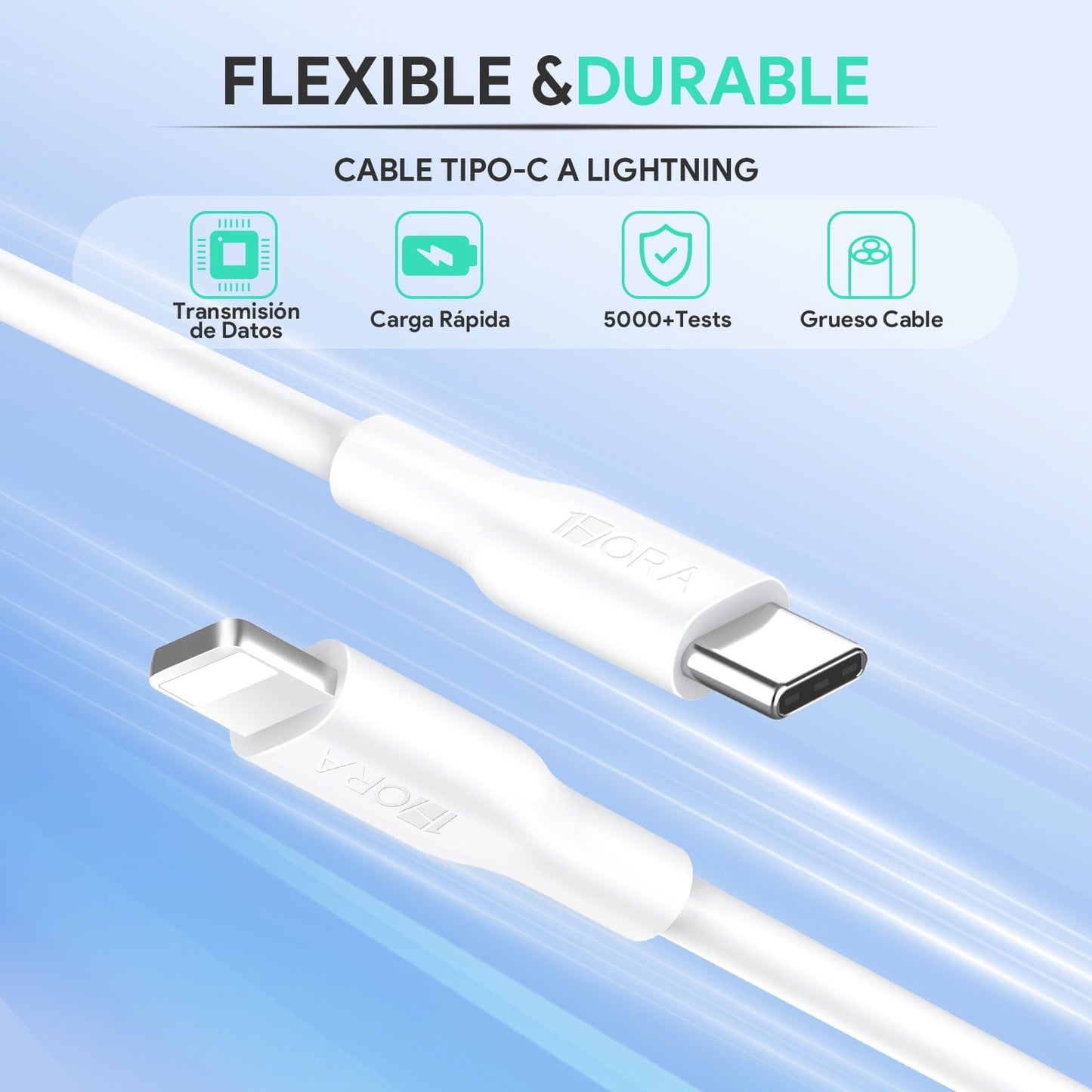 20W USB-C Charger with Lightning Cable GAR154